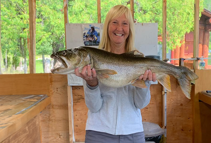 Catch Lake Trout in Caribou Lake, Ontario