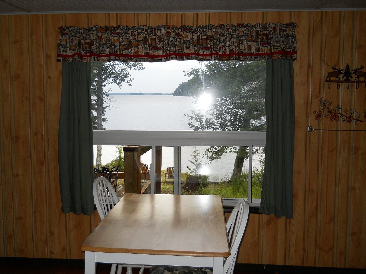 Lake Trout Cabin Kitchen