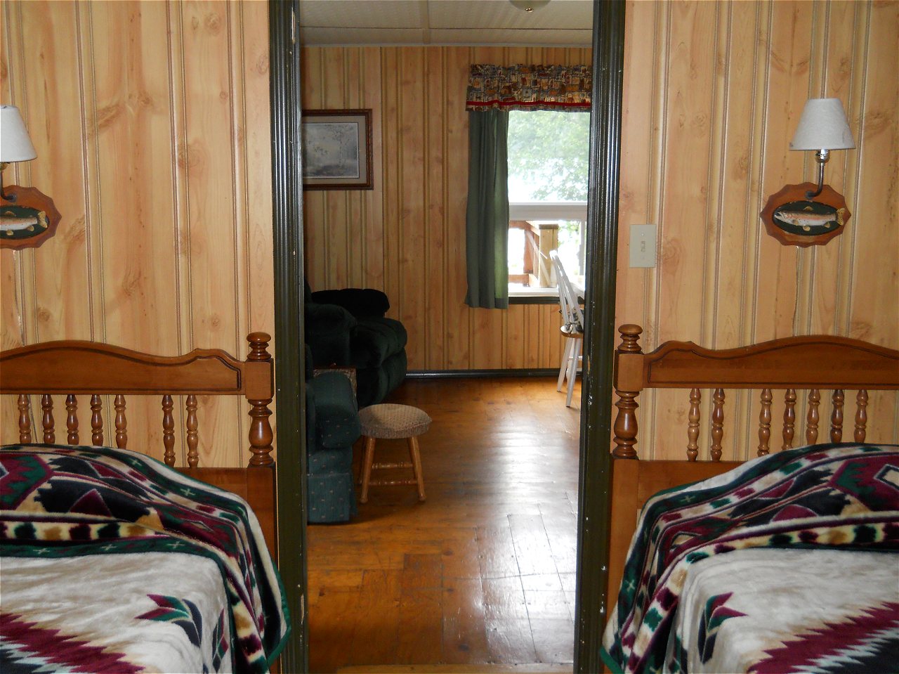 Lake Trout Cabin Bedroom