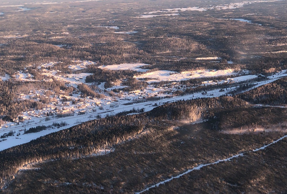 Armstrong, Canada is near Forrest Lodge for extra supplies